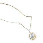 Elegant-Geometric-Titanium-Steel-Necklace-Plating-Zirc-3