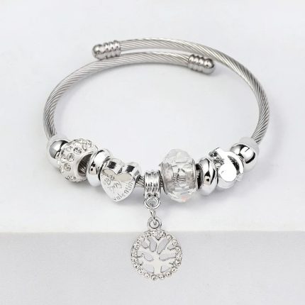 Elegant-Heart-Shape-Butterfly-Stainless-Steel-Asymmetrical-Plati (1)