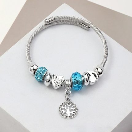 Elegant-Heart-Shape-Butterfly-Stainless-Steel-Asymmetrical-Plating-B