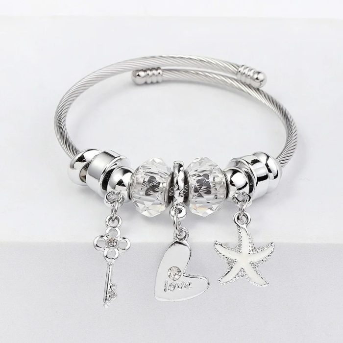 Elegant-Heart-Shape-Butterfly-Stainless-Steel-Asymmetrical-Plating-Bangle_8d