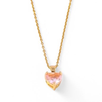 Elegant-Simple-Style-Heart-Shape-Stainless-Steel-Plating-Inla-2