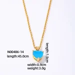 Elegant-Simple-Style-Heart-Shape-Stainless-Steel-Plating-Inla