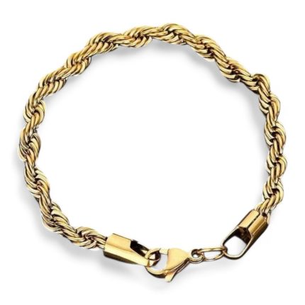 Hip-hop-Geometric-Stainless-Steel-Plating-18k-Gold-Plated-Br