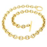 Wholesale-Fashion-Geometric-Stainless-Steel-Plating-Bracelets-Necklace_3-2